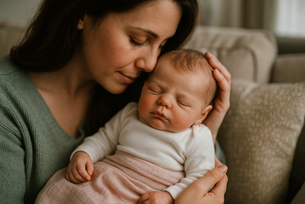 Linda e fofa abraçando a Maria Reborn