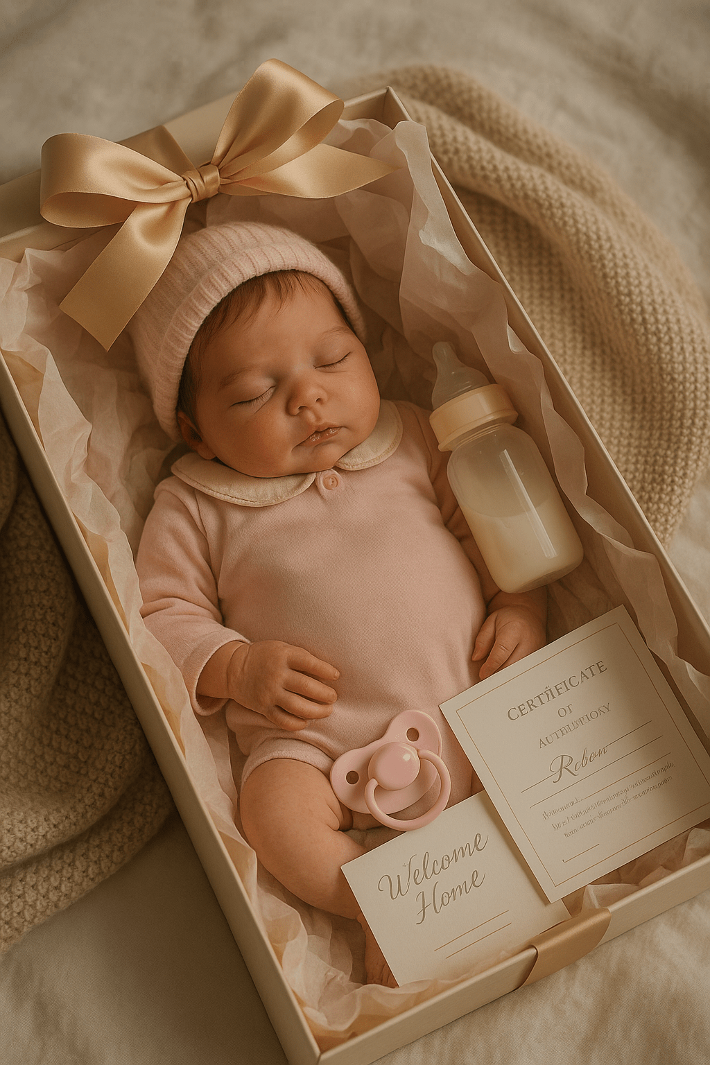 O que vem junto ao dar um bebê reborn de presente?