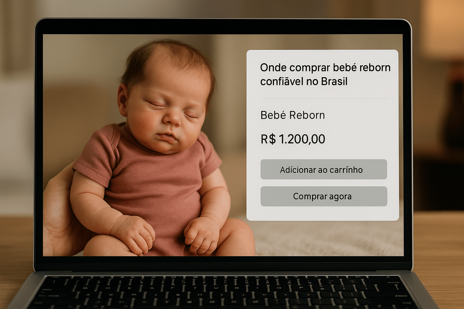 Onde comprar bebê reborn confiável no Brasil