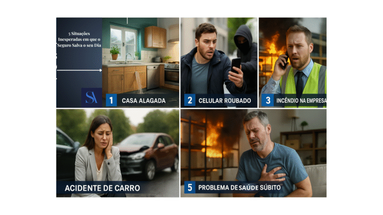 🛡️ 5 Situações Inesperadas em que o Seguro Salva o seu Dia